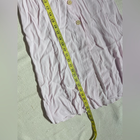 Aritzia Wilfred Amelie Button Skirt LIGHT PINK - Picture 5 of 8